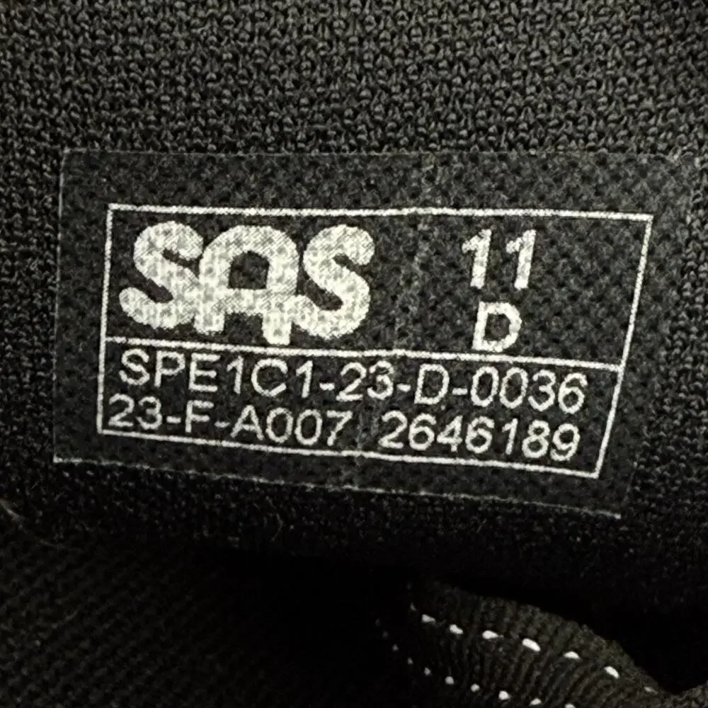 SAS Pursuit Men’s Size 11D Black Comfort Sport Sneakers Shoes New Without Box